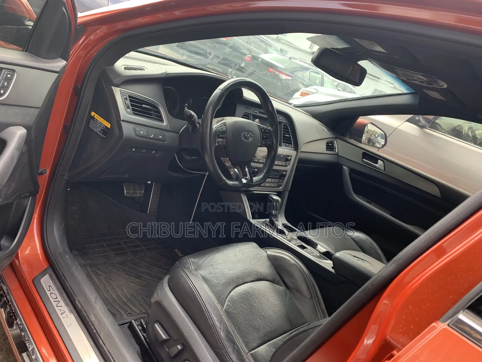 Hyundai Sonata 2015 Orange