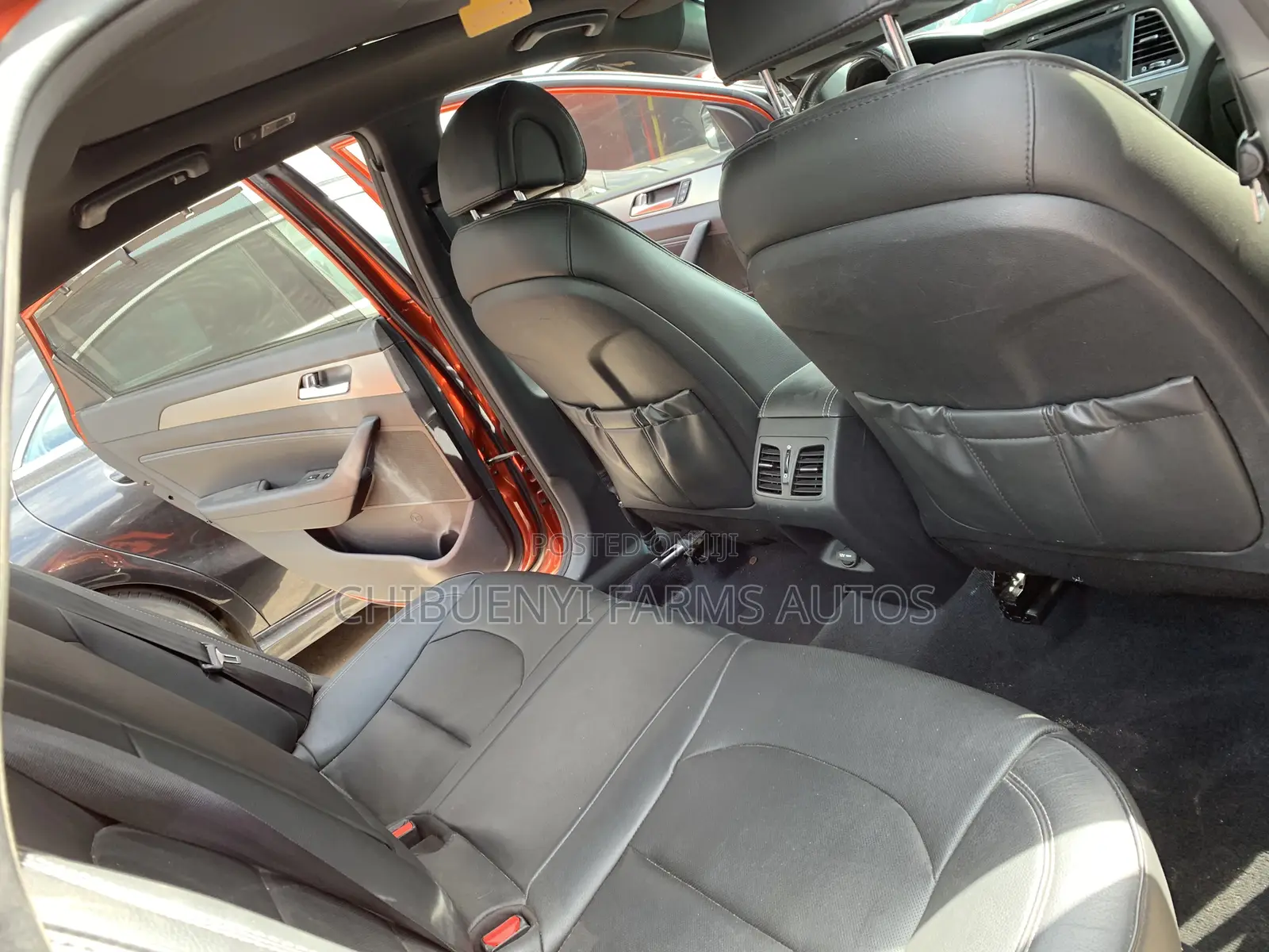 Hyundai Sonata 2015 Orange