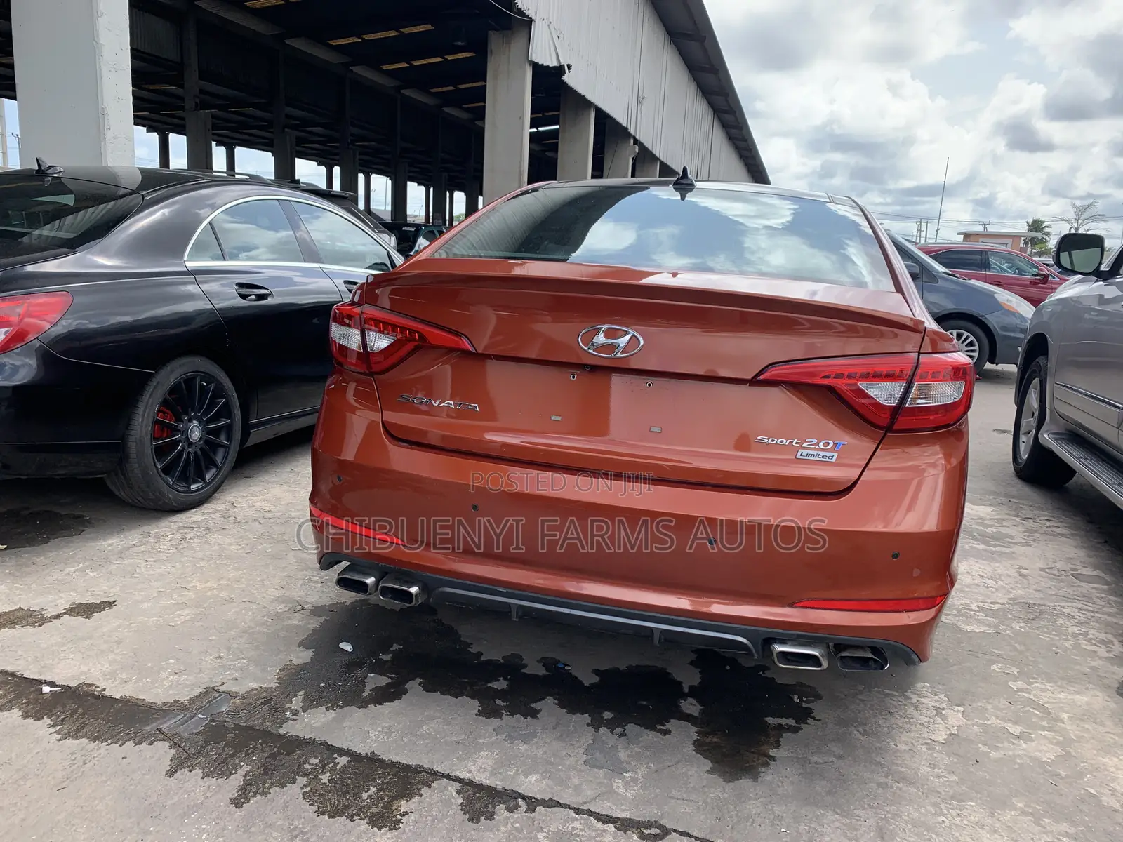 Hyundai Sonata 2015 Orange