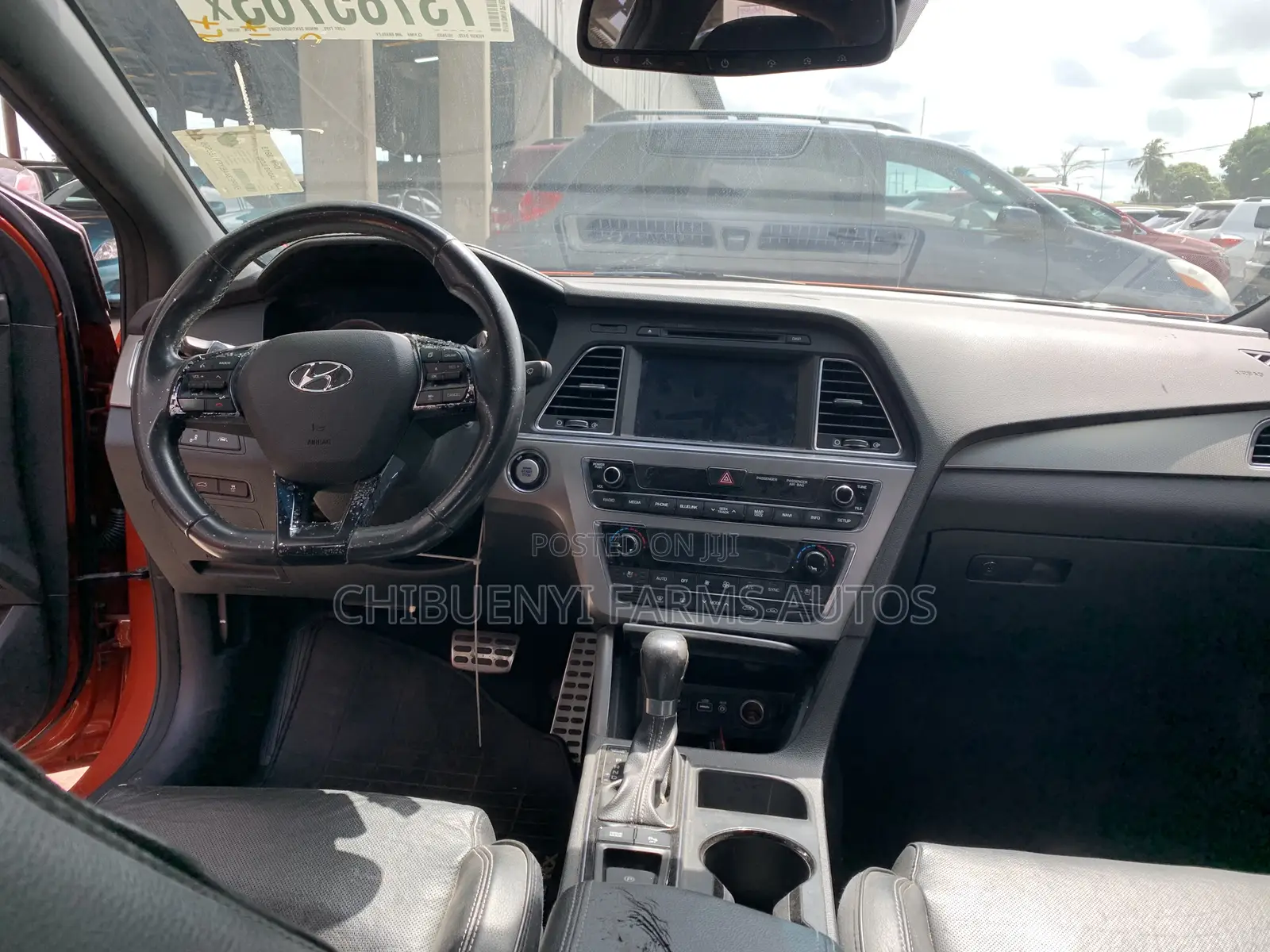 Hyundai Sonata 2015 Orange