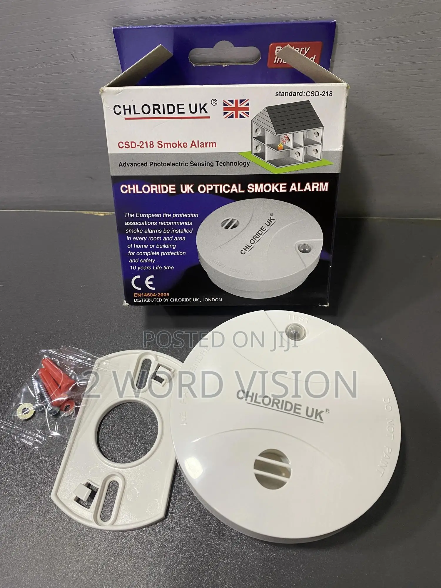 Wireless Battery Smoke Detector