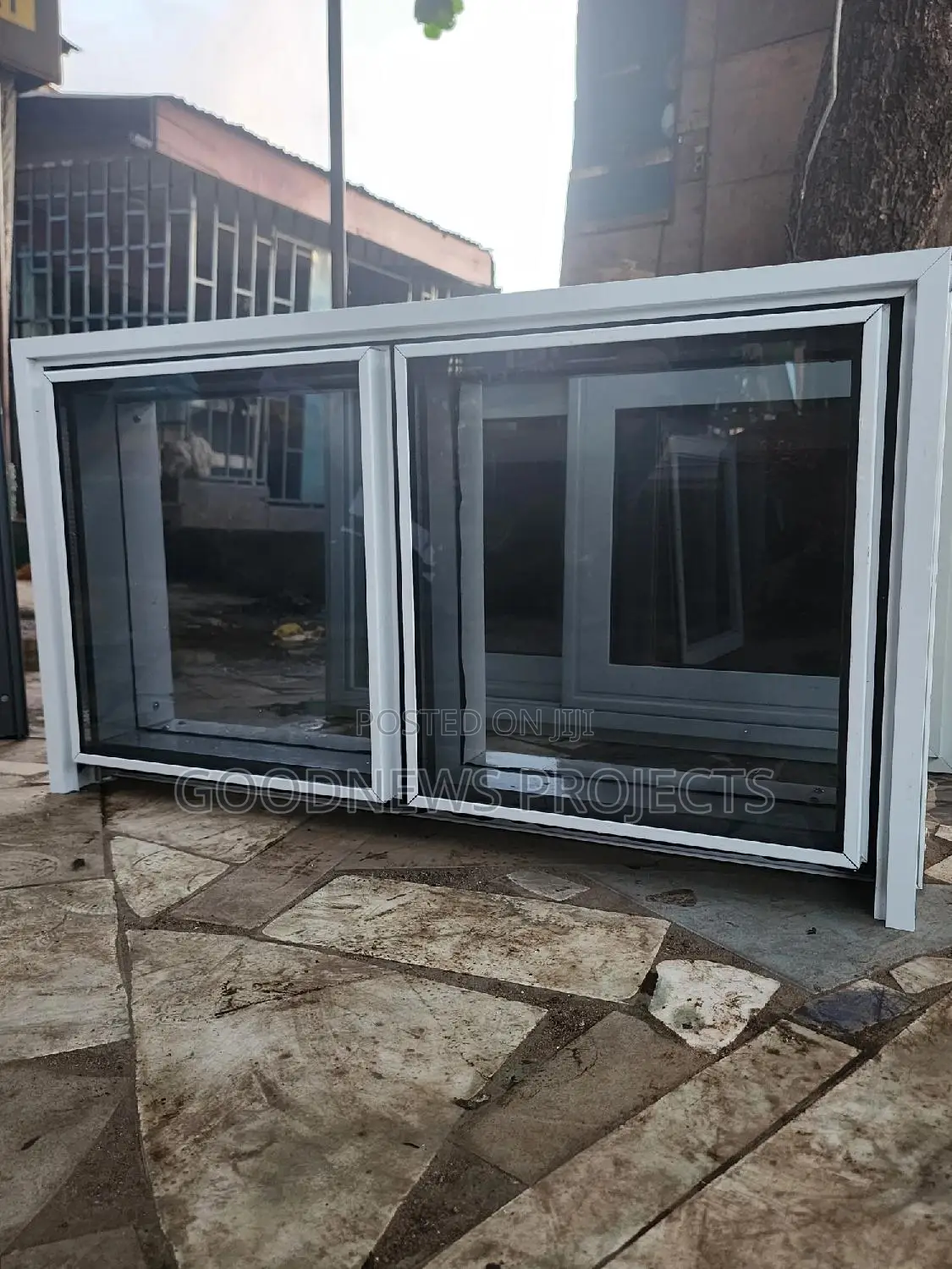 Double Glazed Aluminium Frameless Window