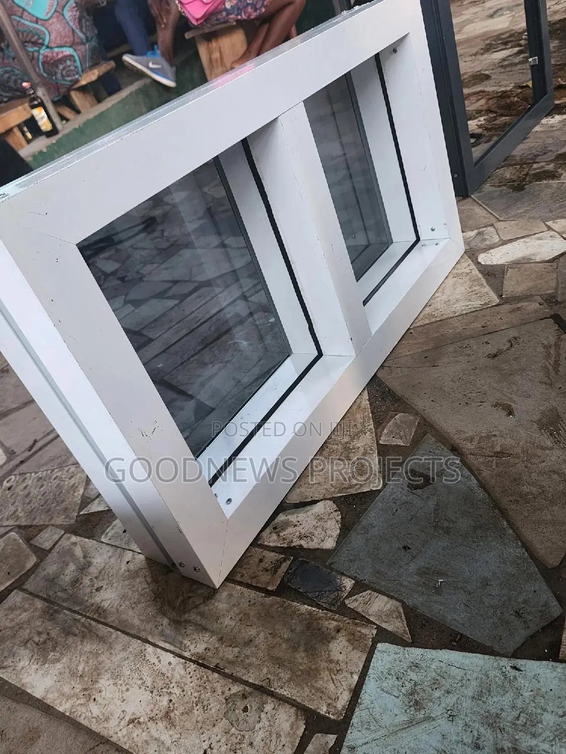 Double Glazed Aluminium Frameless Window