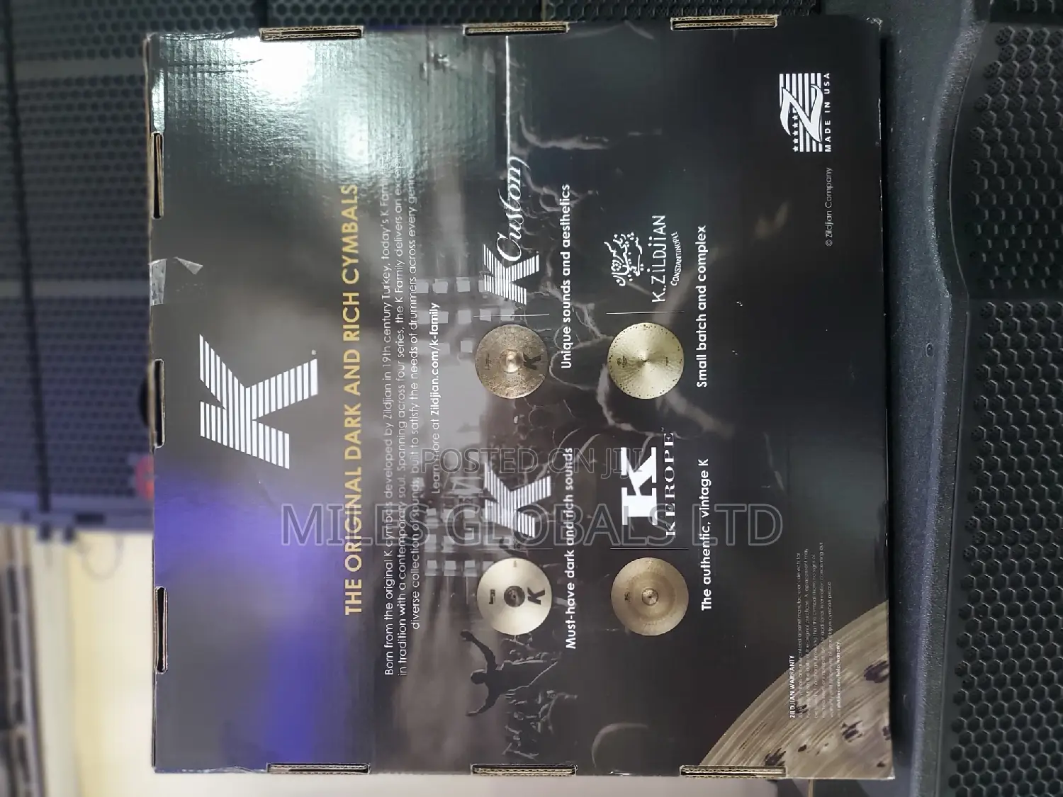 Zildjian Custom Dark Cymbal Pack