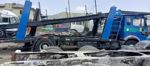 Multiple Vehicles Carrier Transit Recovery Trucks