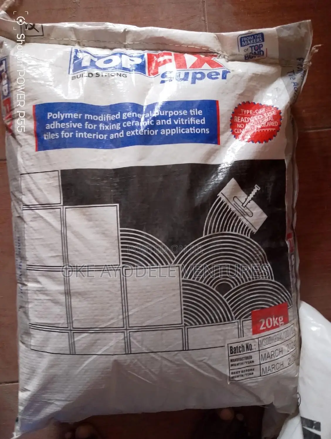 Top Fix Super Tiles Gum for External and Internal Use