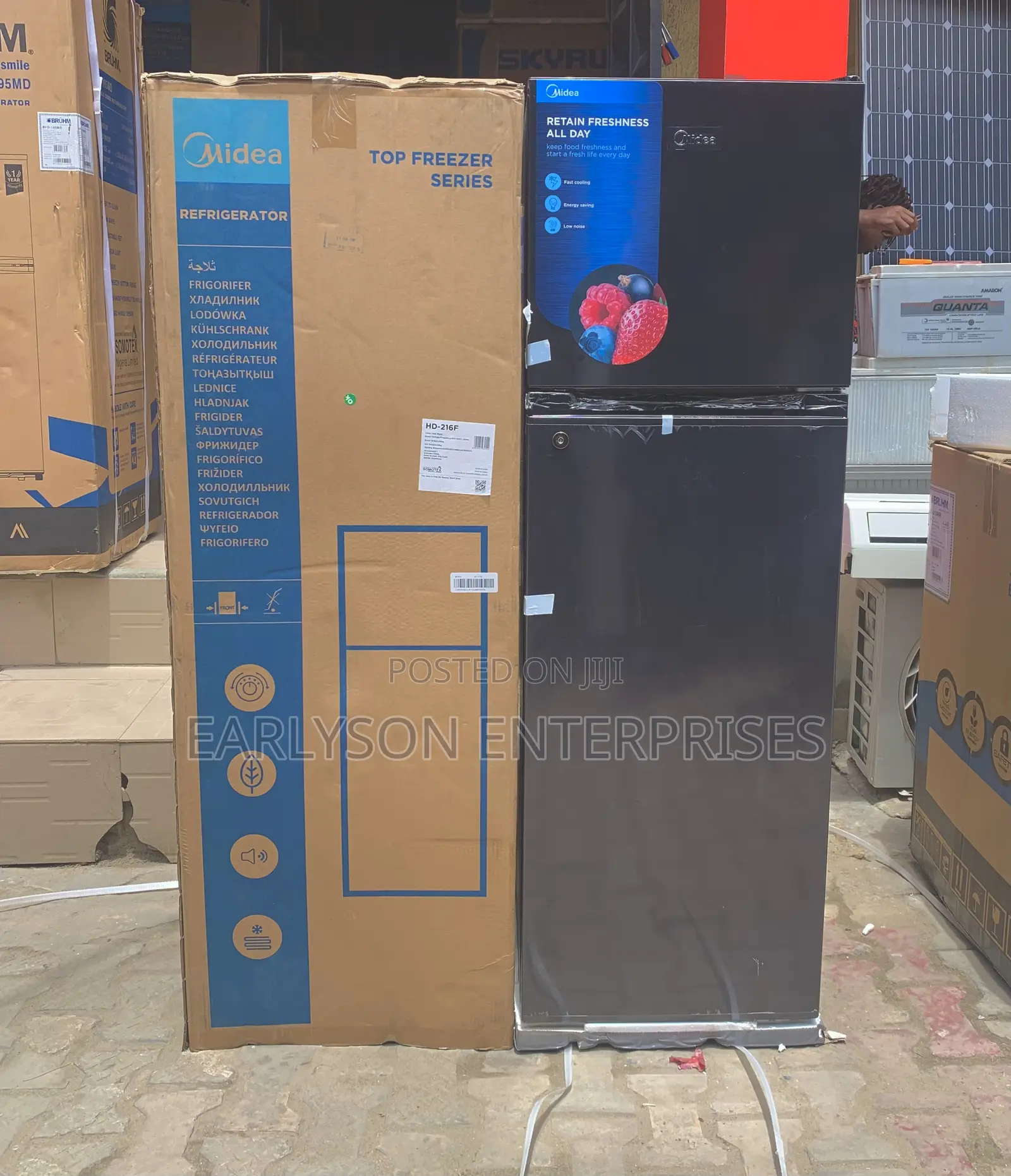Midea Fridge and Freezer
