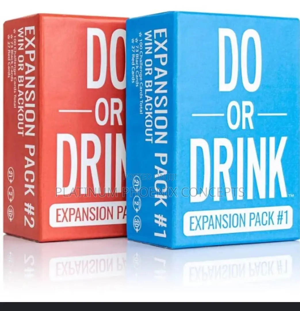 Do or Drink Game Card