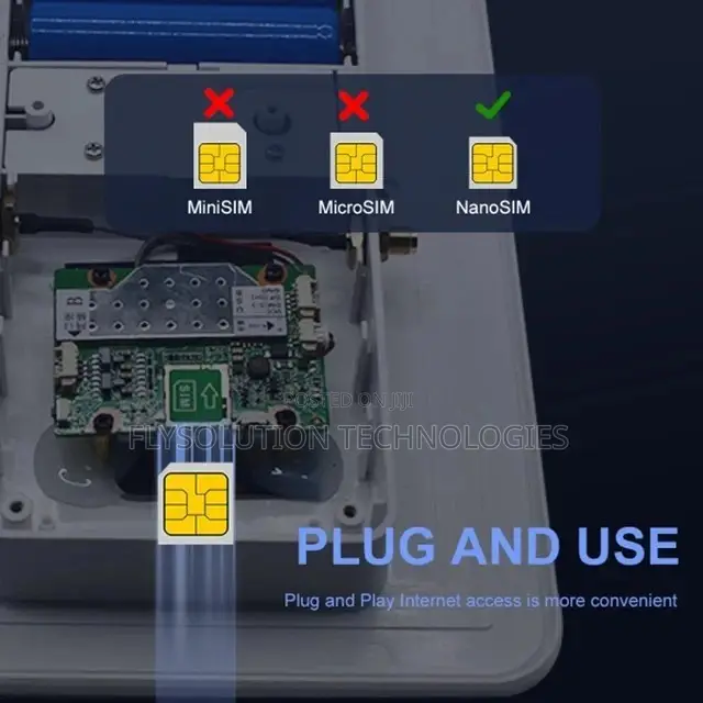 4G Solar Powered Universal Wifi Internet Router | 6W