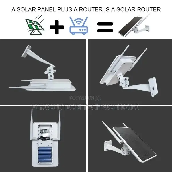 4G Solar Powered Universal Wifi Internet Router | 6W