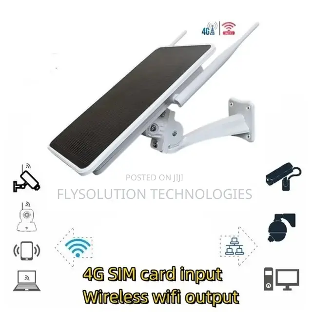 4G Solar Powered Universal Wifi Internet Router | 6W