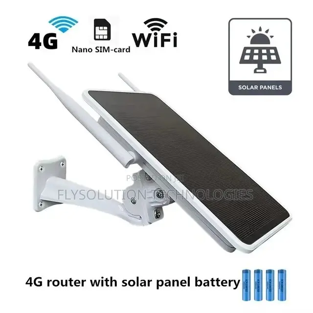 4G Solar Powered Universal Wifi Internet Router | 6W