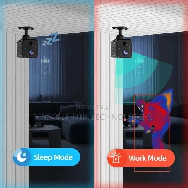 Ubox Mini 4g Indoor Solar Powered Surveillance Camera