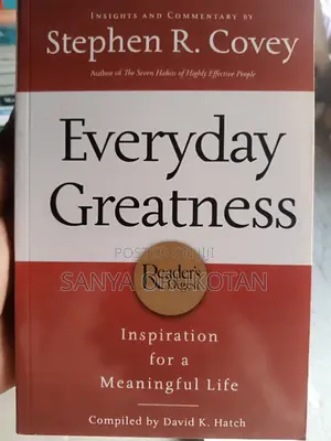 Every Day Greatness by Stephen Covey