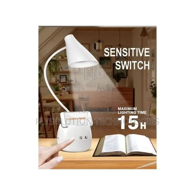 Lontor Soft Touch Rechargeable Led Light Reading Lamp