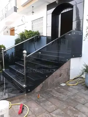 Entrance Glass Design Handrail
