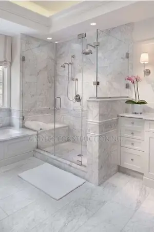 Mastered Tampered Glass Shower Cubicles