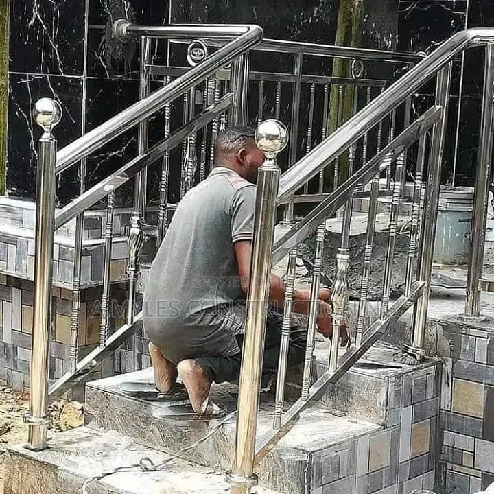 Silver Stanless Iron Steeel Handrail