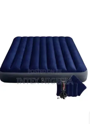 Intex Inflatable Downy Classic Airbed With 2 Pillows
