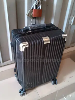 Small Black Rubber Plastic Travelling Luggage Box