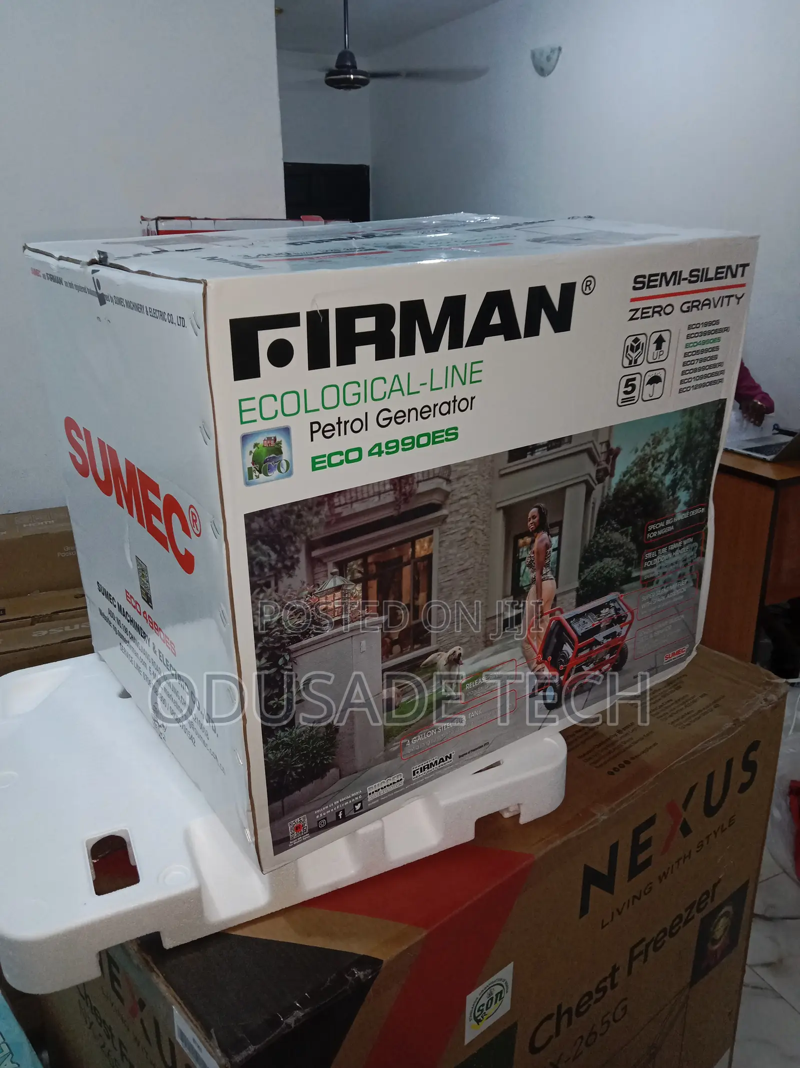 Eco4990 6.5kva User Friendly Sumec Firman Generator