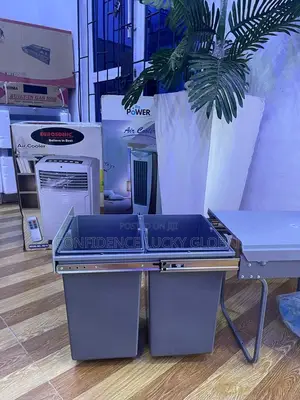 Double Pull Out Waste Bin
