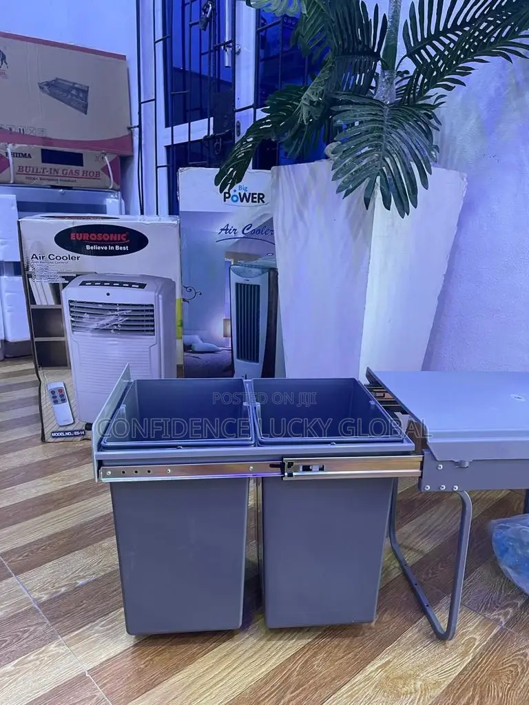 Double Pull Out Waste Bin