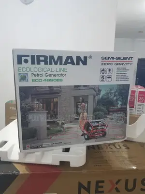 Good and Noiseless Sumec Firman Generator Eco 4990es.
