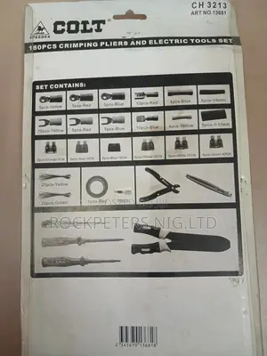 160pcs Colt Crimping Pliers Electrical Tool Set