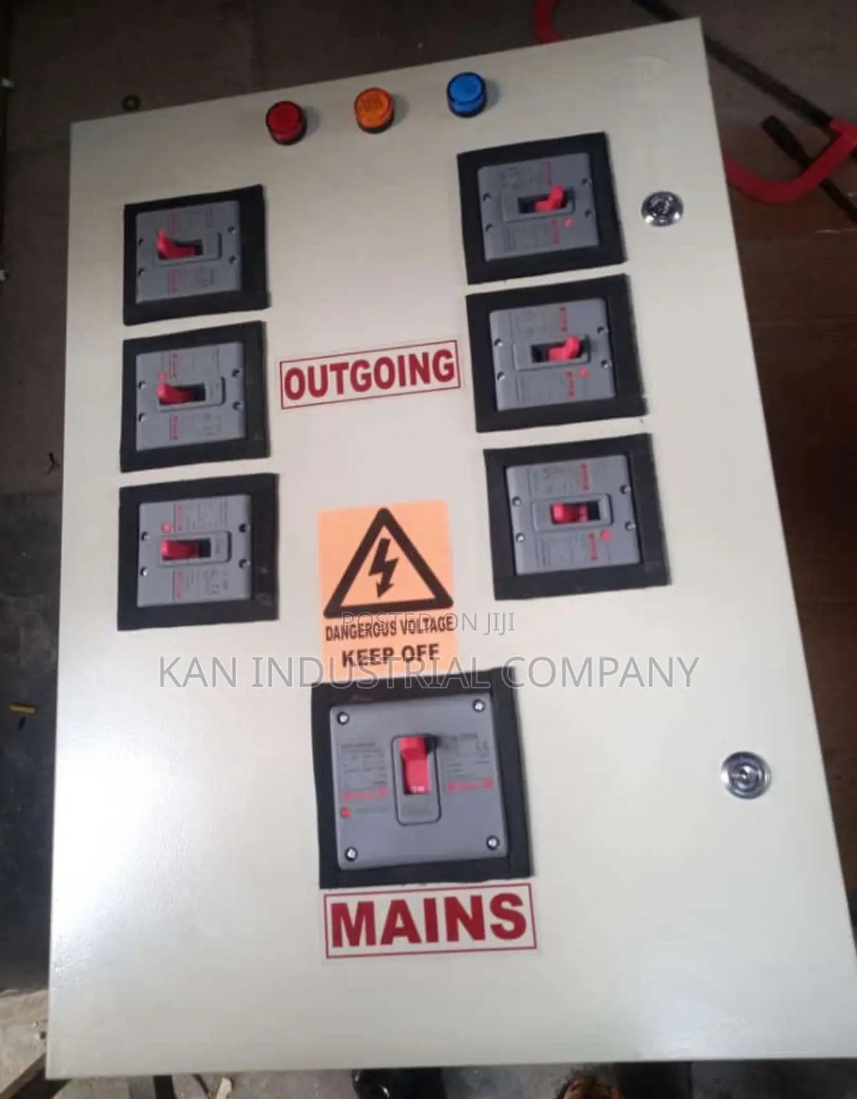 6 Ways Breaker Industrial Panel
