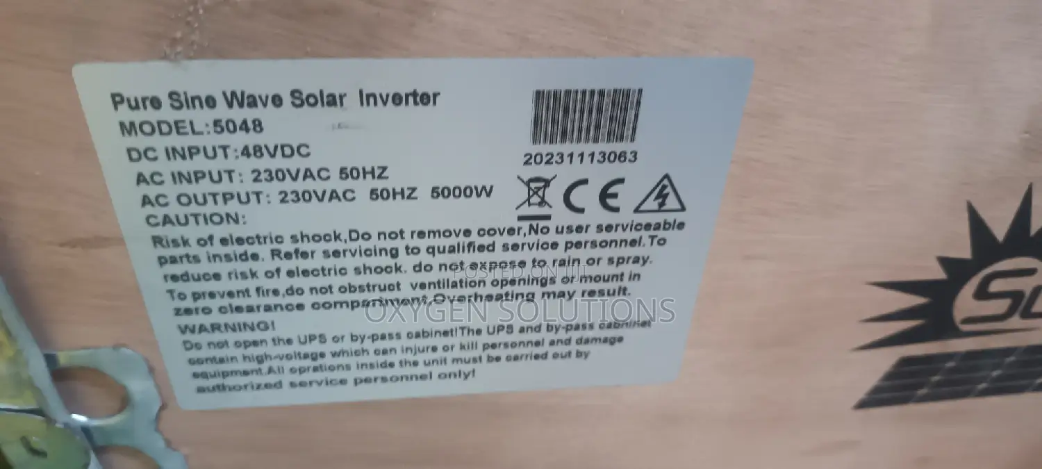 10kva 48v Sunfiled Inverter