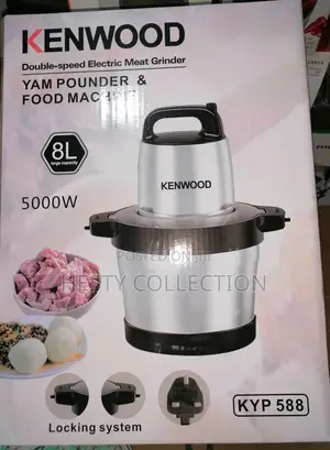 8L Kenwood Yam Pounder and Food Processor 5000watts