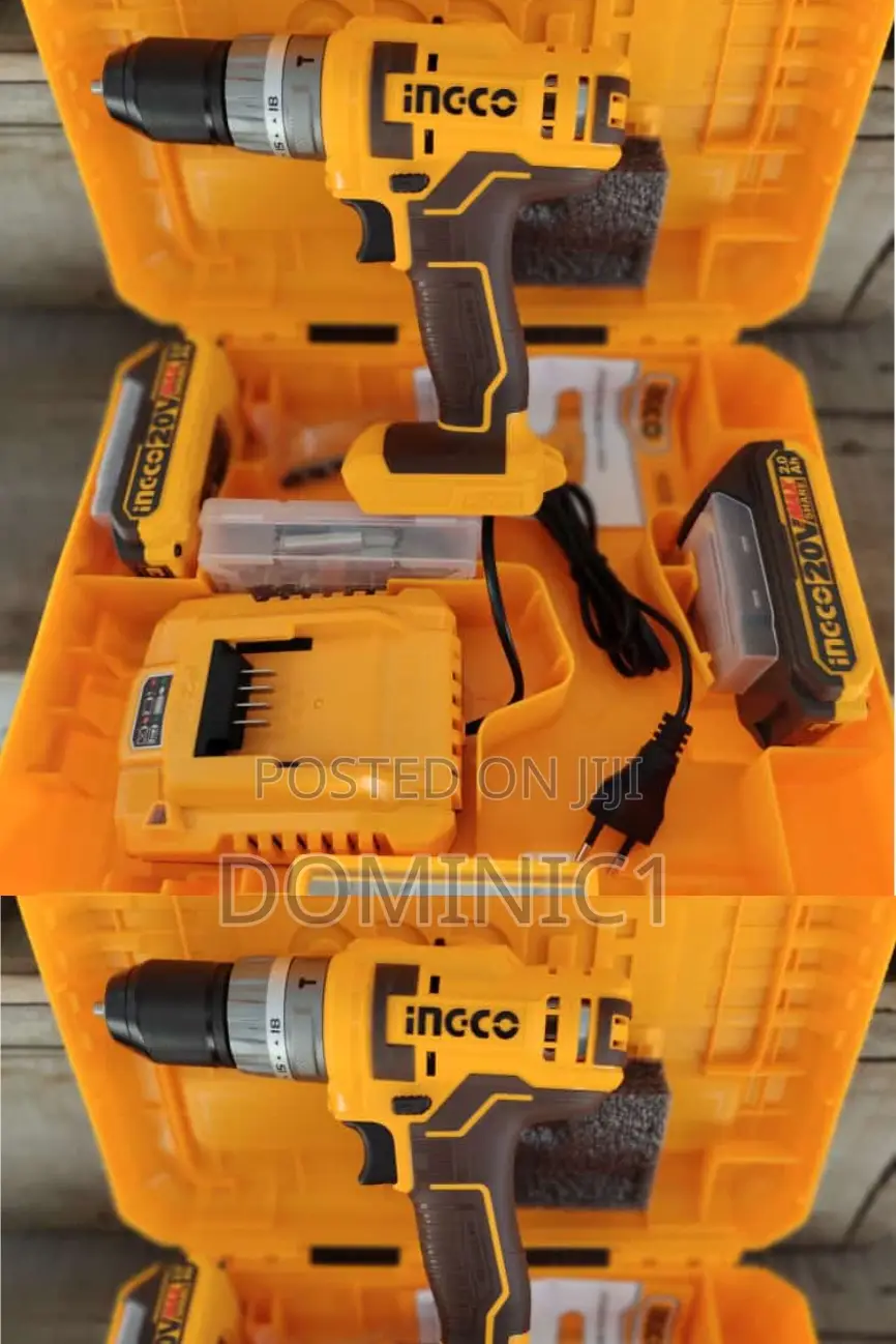 Ingco Battery Drill Machine 20v