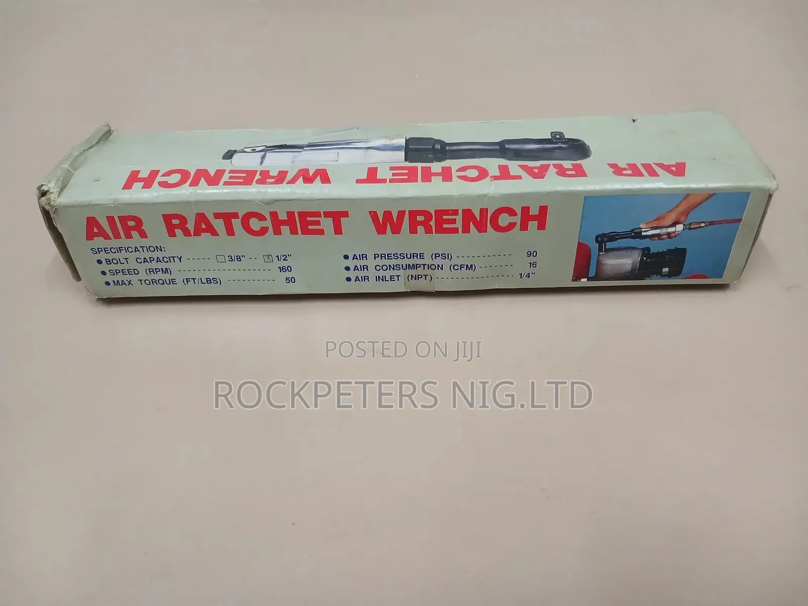 1/2" Air Ratchet Wrench