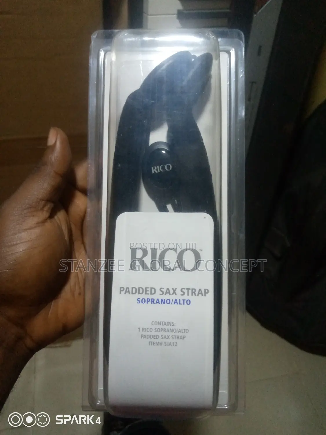 Rico Padded Saxophone Strap