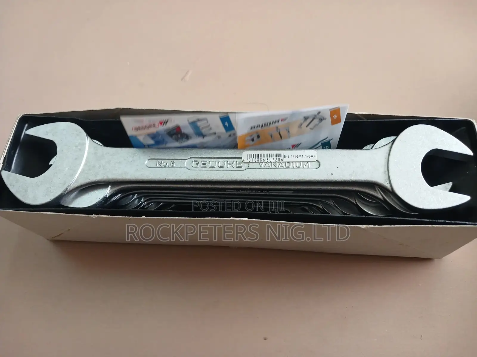 Gedore 6-12a Double Open Ended Spanner Set 12pc (Imperial)