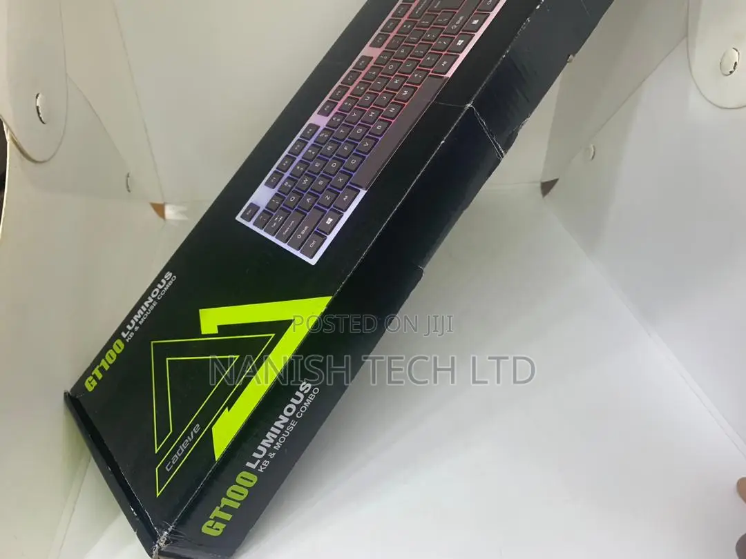 Luminous Gaming Keyboard and Mouse Set