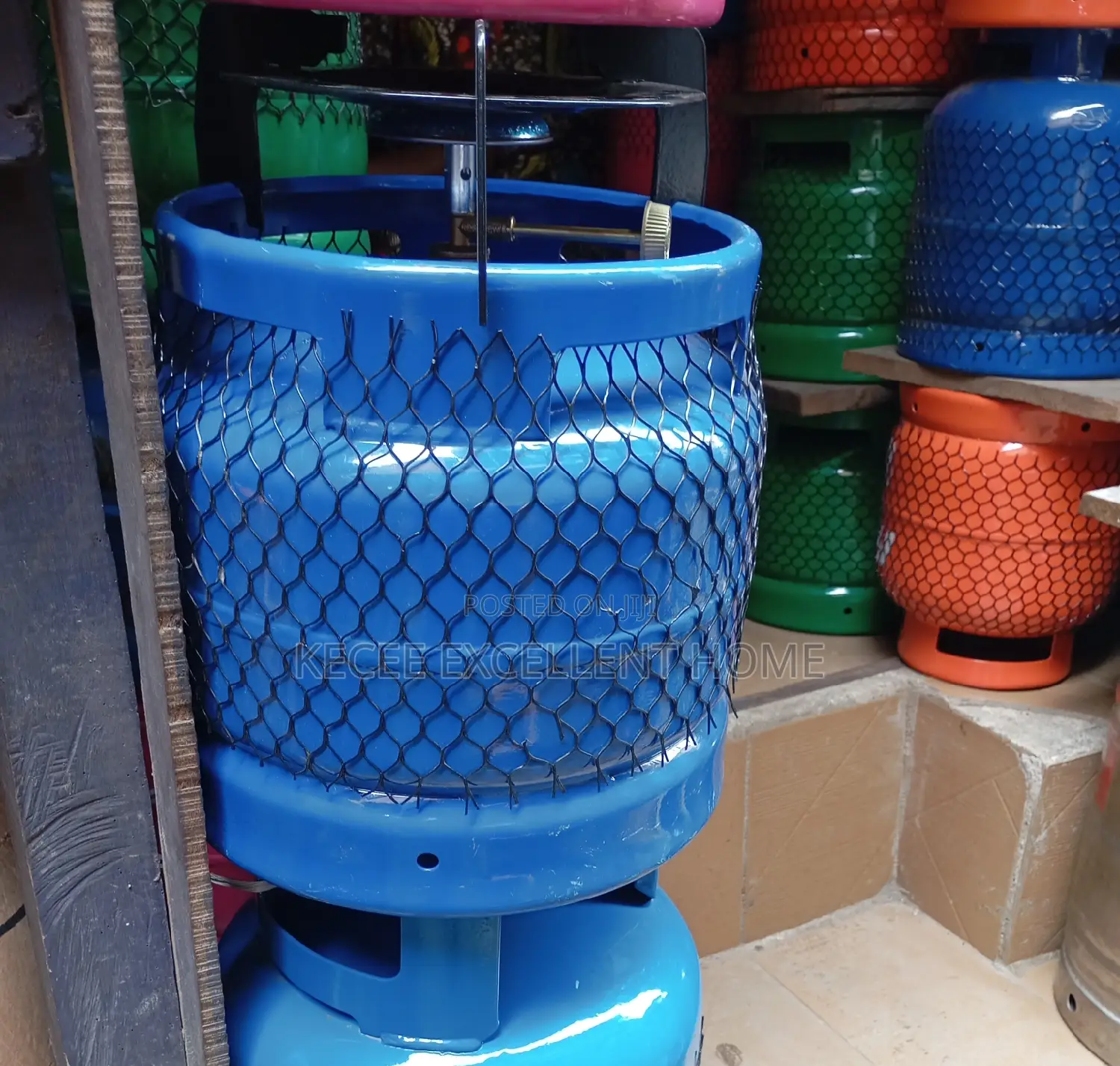 6kg Gas Cylinder With Head / Burner