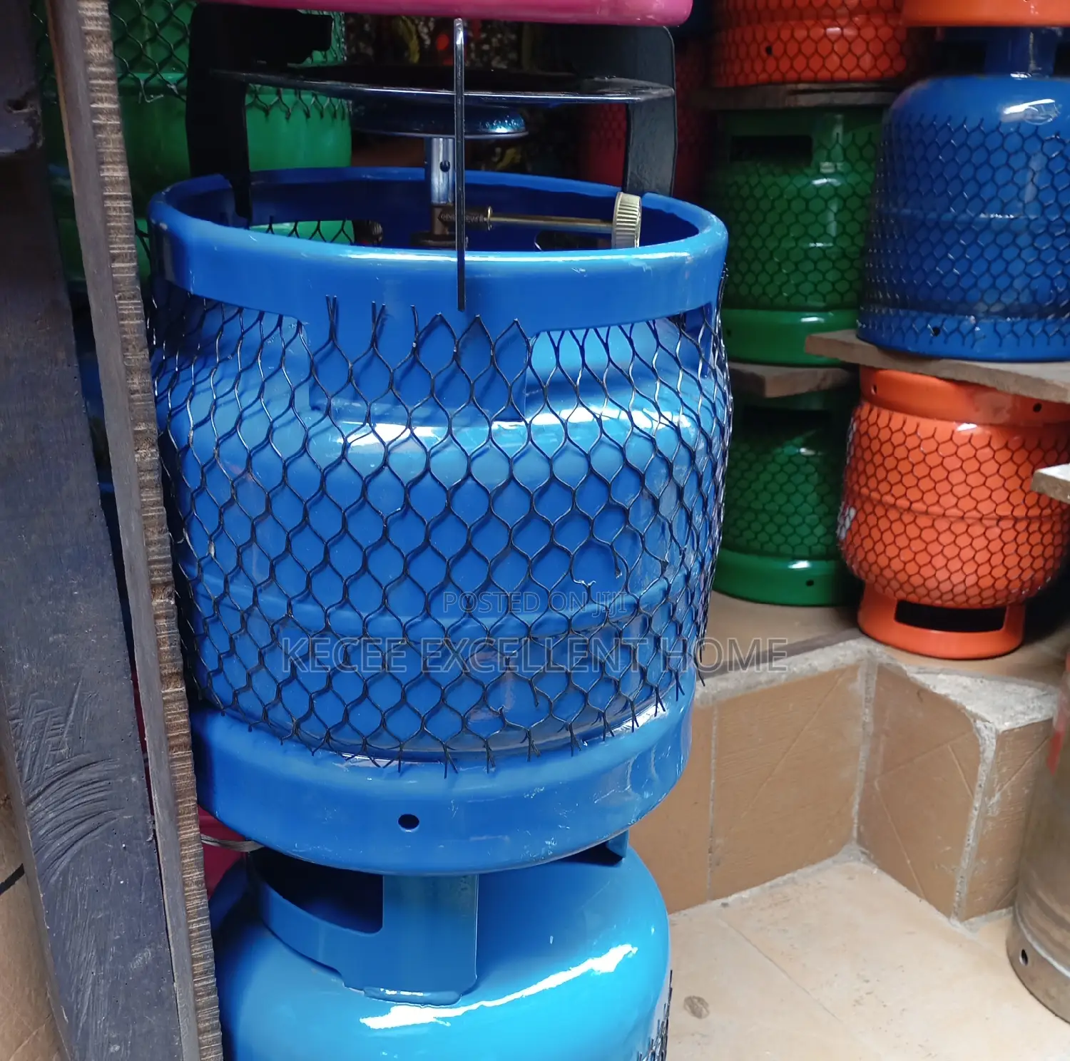 6kg Gas Cylinder With Head / Burner
