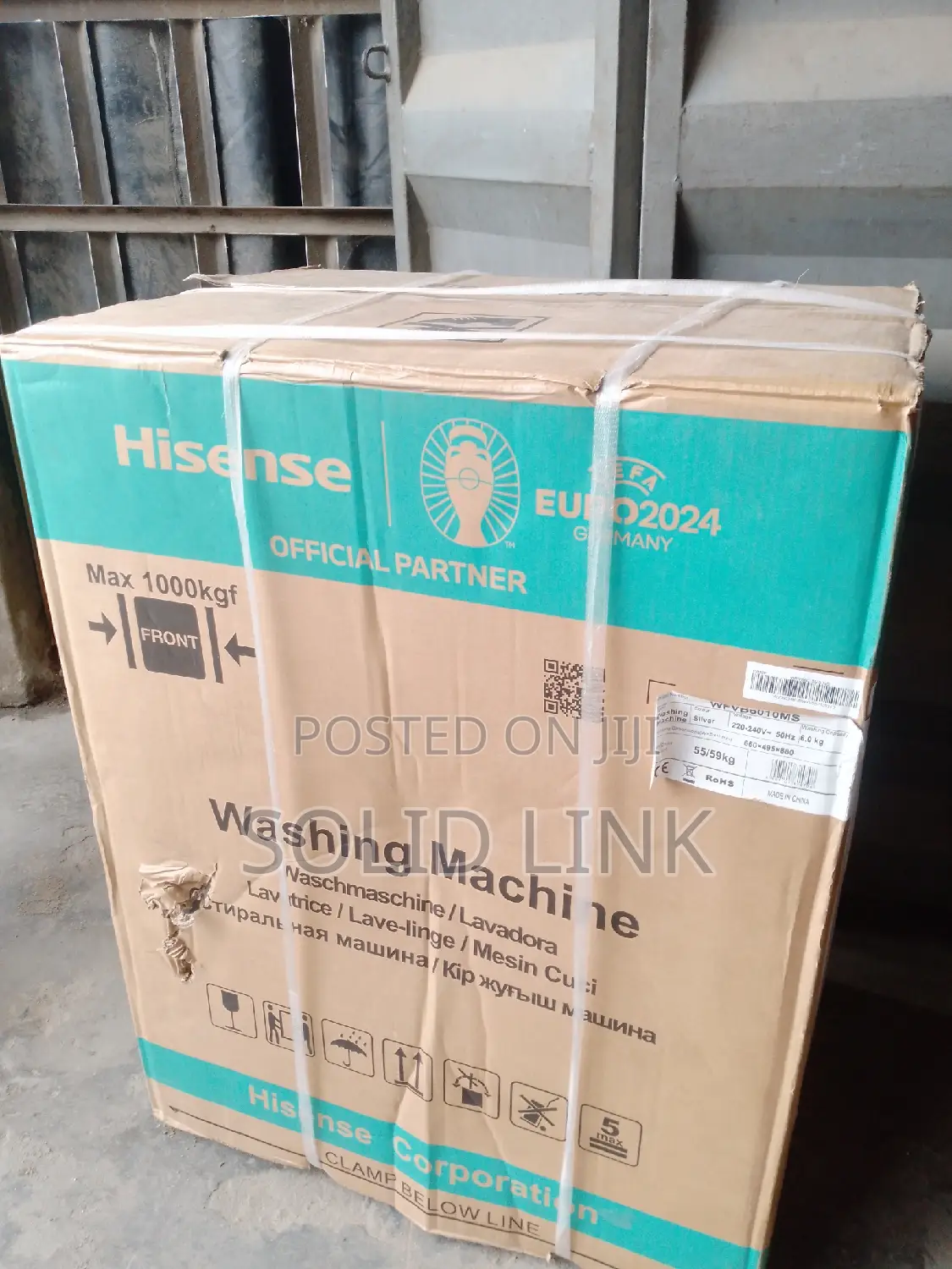 Hisense Washing Machine 6kg Front Load
