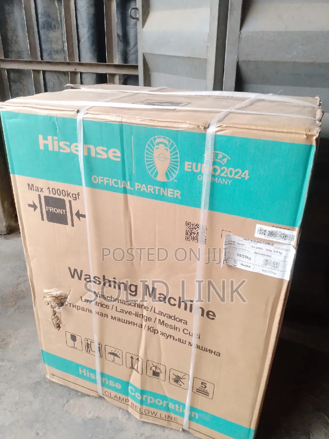 Hisense Washing Machine 6kg Front Load