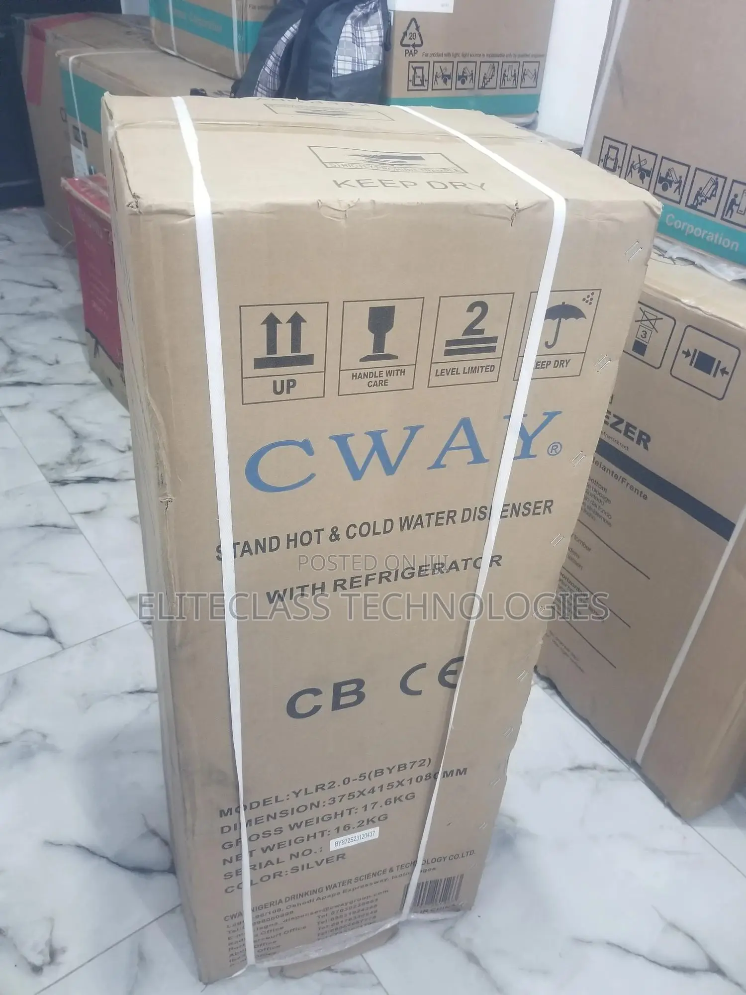 High Quality Cway Water Dispenser Byb72.