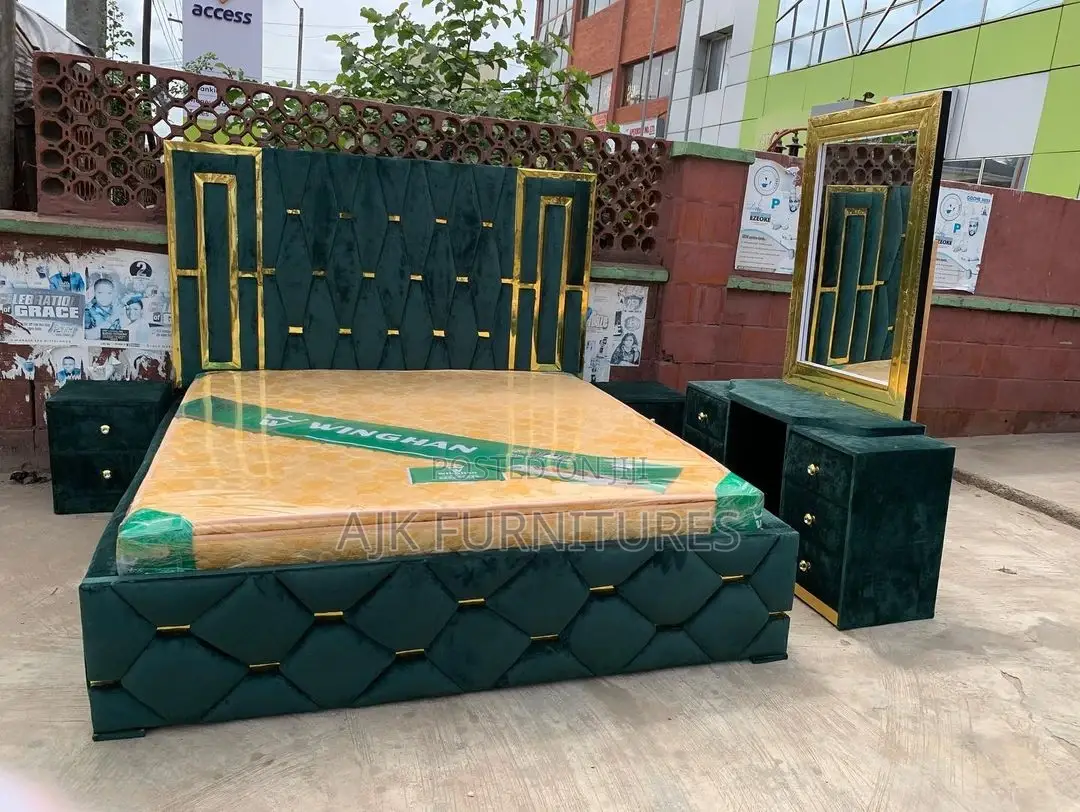 Acrylic Full Padded Bedframe