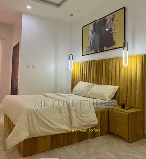 Unique Full Padded 6by6ft Bedframe