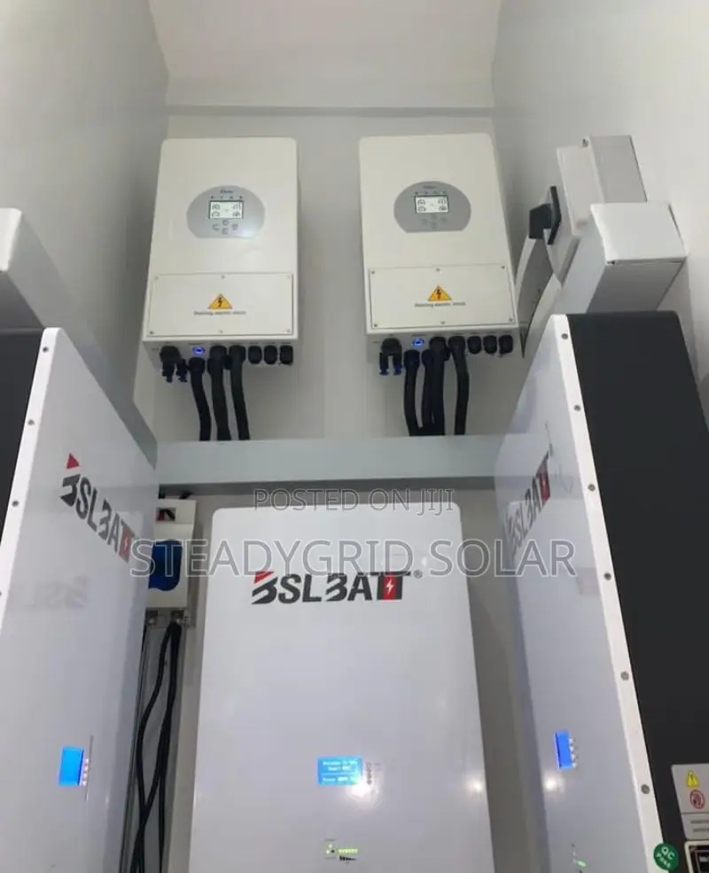 Extremely Robust10kva/48v/15kwh Solar Powered Inverter Setup