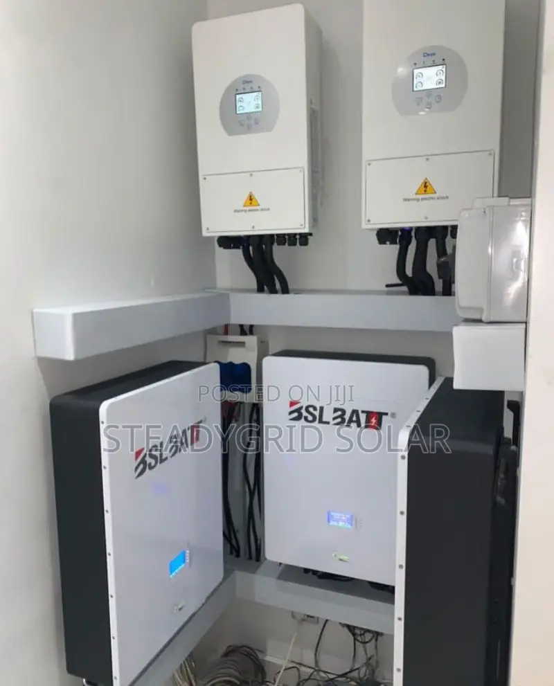 Extremely Robust10kva/48v/15kwh Solar Powered Inverter Setup