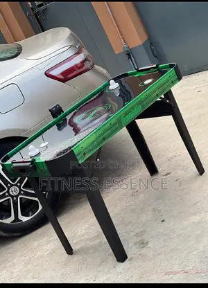 Black Air Hockey Table