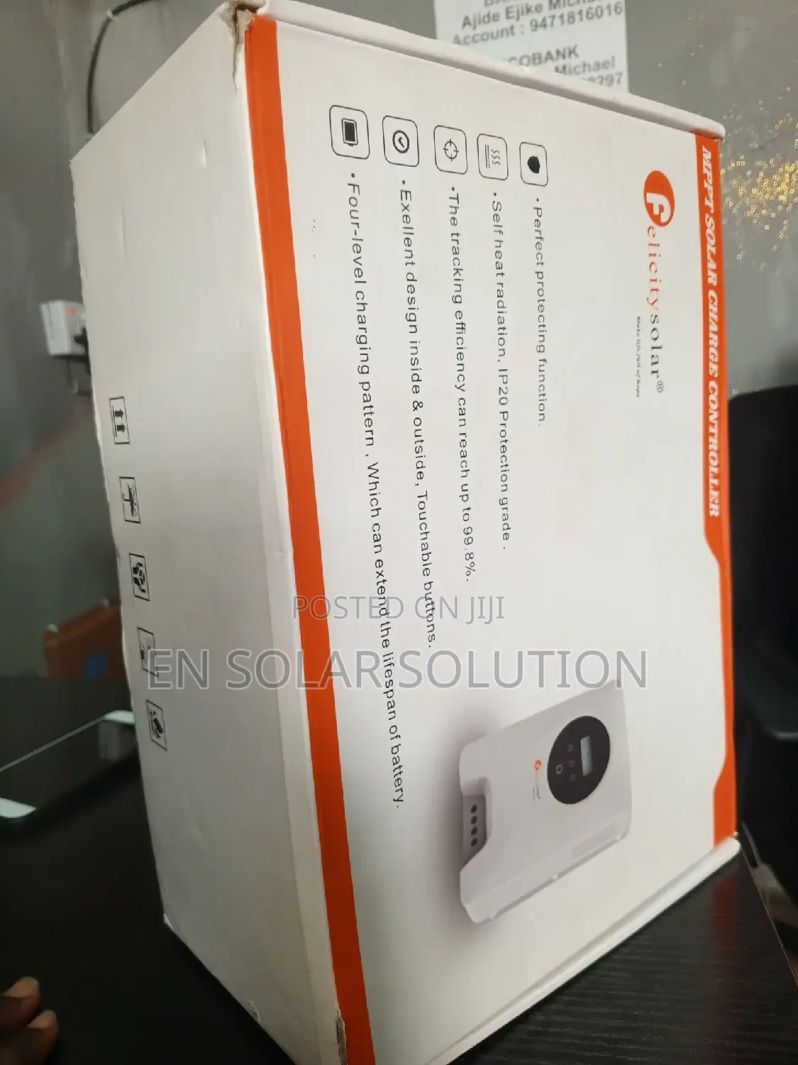 120a Felicity Charge Controller Available