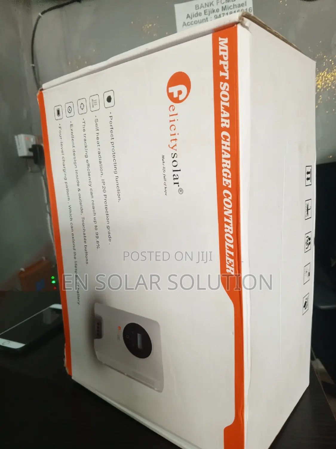 120A Felicity Charge Controller Available Now