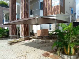 Chocolate Net Carports 2